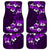 Fiji Masi Car Mats Fijian Hibiscus Tapa Purple Version LT01 Purple - Polynesian Pride