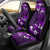 Fiji Masi Car Seat Cover Fijian Hibiscus Tapa Purple Version LT01 - Polynesian Pride