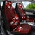 Fiji Masi Car Seat Cover Fijian Hibiscus Tapa Red Version LT01 - Polynesian Pride