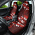 Fiji Masi Car Seat Cover Fijian Hibiscus Tapa Red Version LT01 - Polynesian Pride