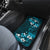 Fiji Masi Car Mats Fijian Hibiscus Tapa Sky Blue Version LT01 - Polynesian Pride