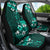 Fiji Masi Car Seat Cover Fijian Hibiscus Tapa Turquoise Version LT01 - Polynesian Pride