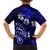 Fiji Masi Paisley With Hibiscus Tapa Hawaiian Shirt Navy Blue Version LT01 - Polynesian Pride