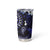 Fiji Masi Paisley With Hibiscus Tapa Tumbler Cup Navy Blue Version