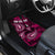 Fiji Masi Paisley With Hibiscus Tapa Car Mats Pink Version LT01 - Polynesian Pride