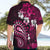 Fiji Masi Paisley With Hibiscus Tapa Hawaiian Shirt Pink Version LT01 - Polynesian Pride