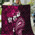 Fiji Masi Paisley With Hibiscus Tapa Quilt Pink Version LT01 Pink - Polynesian Pride