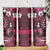 Fiji Masi Paisley With Hibiscus Tapa Skinny Tumbler Pink Version