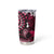 Fiji Masi Paisley With Hibiscus Tapa Tumbler Cup Pink Version