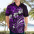 Fiji Masi Paisley Hawaiian Shirt Fijian Hibiscus Tapa Purple Version LT01 - Polynesian Pride