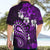 Fiji Masi Paisley Hawaiian Shirt Fijian Hibiscus Tapa Purple Version LT01 - Polynesian Pride