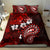 Fiji Masi Paisley Bedding Set Fijian Hibiscus Tapa Red Version LT01 - Polynesian Pride