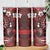 Fiji Masi Paisley Skinny Tumbler Fijian Hibiscus Tapa Red Version