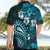 Fiji Masi Paisley Hawaiian Shirt Fijian Hibiscus Tapa Sky Blue Version LT01 - Polynesian Pride