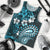 Fiji Masi Paisley Men Tank Top Fijian Hibiscus Tapa Sky Blue Version LT01 - Polynesian Pride