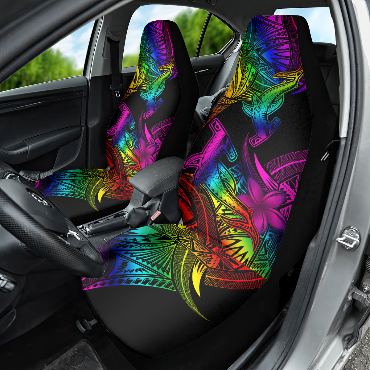 LGBT History Month Car Seat Cover Polynesian Hammerhead Shark LT01 - Polynesian Pride