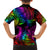 LGBT History Month Family Matching Long Sleeve Bodycon Dress and Hawaiian Shirt Polynesian Hammerhead Shark LT01 - Polynesian Pride