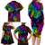 LGBT History Month Family Matching Long Sleeve Bodycon Dress and Hawaiian Shirt Polynesian Hammerhead Shark LT01 - Polynesian Pride