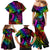 LGBT History Month Family Matching Mermaid Dress and Hawaiian Shirt Polynesian Hammerhead Shark LT01 - Polynesian Pride