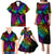 LGBT History Month Family Matching Puletasi and Hawaiian Shirt Polynesian Hammerhead Shark LT01 - Polynesian Pride