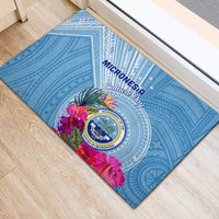Micronesia Culture Day Rubber Doormat Tribal Pattern Tropical Style LT01 - Polynesian Pride