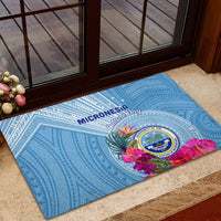 Micronesia Culture Day Rubber Doormat Tribal Pattern Tropical Style LT01 - Polynesian Pride