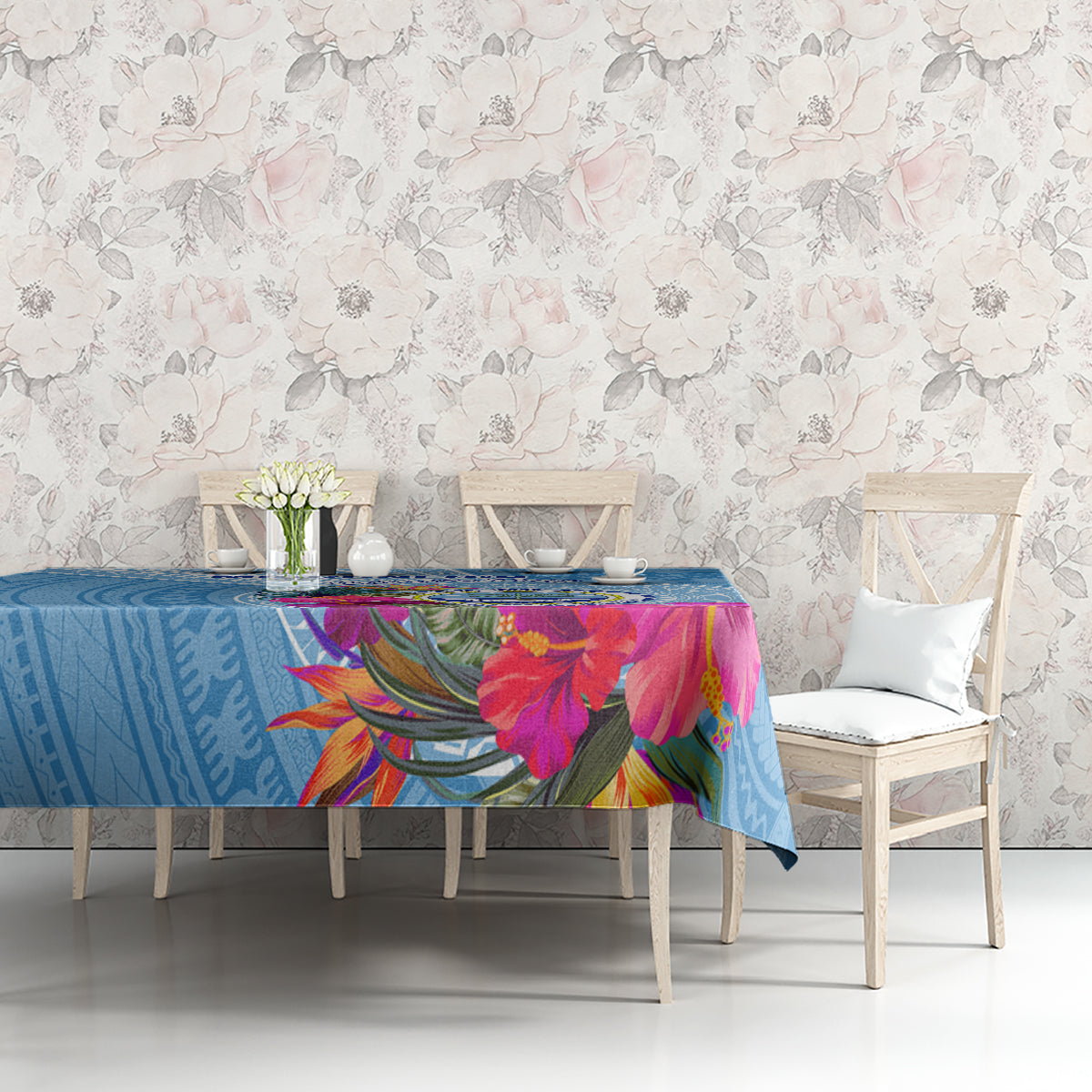 Micronesia Culture Day Tablecloth Tribal Pattern Tropical Style LT01 - Polynesian Pride