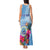 Micronesia Culture Day Tank Maxi Dress Tribal Pattern Tropical Style LT01 - Polynesian Pride