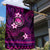 FSM Culture Day Garden Flag Tribal Pattern Pink Version LT01 - Polynesian Pride