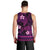 FSM Culture Day Men Tank Top Tribal Pattern Pink Version LT01 - Polynesian Pride