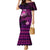 FSM Culture Day Mermaid Dress Tribal Pattern Pink Version LT01 Women Pink - Polynesian Pride