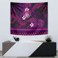 FSM Culture Day Tapestry Tribal Pattern Pink Version LT01 - Polynesian Pride