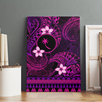 FSM Chuuk State Canvas Wall Art Tribal Pattern Pink Version LT01 - Polynesian Pride