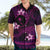 FSM Chuuk State Hawaiian Shirt Tribal Pattern Pink Version LT01 - Polynesian Pride