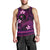 FSM Chuuk State Men Tank Top Tribal Pattern Pink Version LT01 - Polynesian Pride