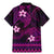 FSM Kosrae State Family Matching Mermaid Dress and Hawaiian Shirt Tribal Pattern Pink Version LT01 - Polynesian Pride