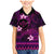 FSM Kosrae State Family Matching Mermaid Dress and Hawaiian Shirt Tribal Pattern Pink Version LT01 Son's Shirt Pink - Polynesian Pride