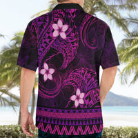 FSM Kosrae State Hawaiian Shirt Tribal Pattern Pink Version LT01 - Polynesian Pride