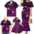 FSM Pohnpei State Family Matching Mermaid Dress and Hawaiian Shirt Tribal Pattern Pink Version LT01 - Polynesian Pride