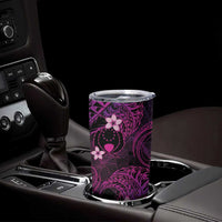 FSM Pohnpei State Tumbler Cup Tribal Pattern Pink Version LT01 - Polynesian Pride