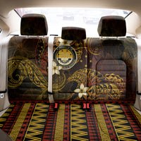 FSM Culture Day Back Car Seat Cover Tribal Pattern Gold Version LT01 - Polynesian Pride