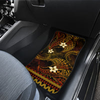 FSM Culture Day Car Mats Tribal Pattern Gold Version LT01 - Polynesian Pride