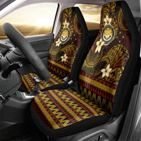 FSM Culture Day Car Seat Cover Tribal Pattern Gold Version LT01 - Polynesian Pride