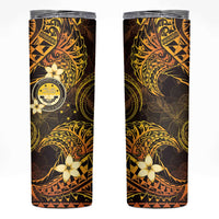 FSM Culture Day Skinny Tumbler Tribal Pattern Gold Version LT01 Gold - Polynesian Pride