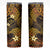 FSM Kosrae State Skinny Tumbler Tribal Pattern Gold Version