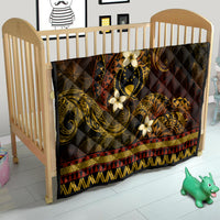 FSM Pohnpei State Quilt Tribal Pattern Gold Version LT01 - Polynesian Pride