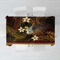 FSM Pohnpei State Tablecloth Tribal Pattern Gold Version LT01 Gold - Polynesian Pride
