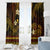 FSM Pohnpei State Window Curtain Tribal Pattern Gold Version