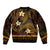 FSM Yap State Bomber Jacket Tribal Pattern Gold Version LT01 - Polynesian Pride