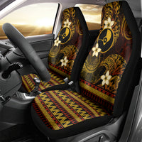 FSM Yap State Car Seat Cover Tribal Pattern Gold Version LT01 - Polynesian Pride